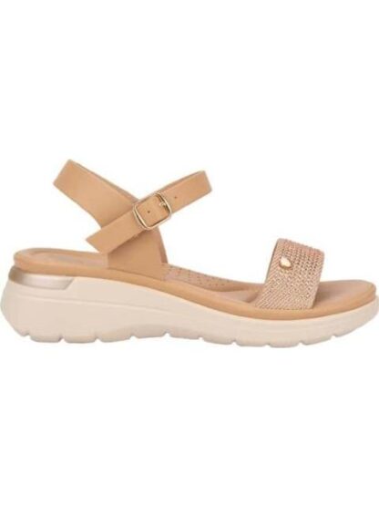 SANDALIA CONFORT CAMEL SHOSH