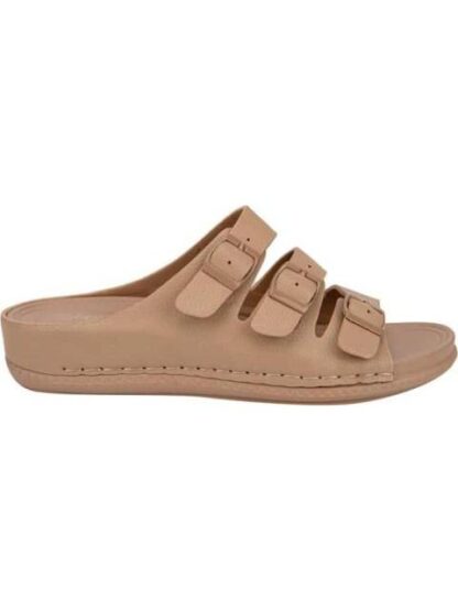 SANDALIA CONFORT CAMEL SHOSH