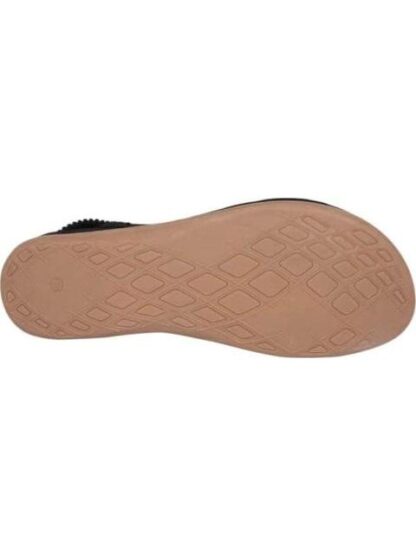 SANDALIA CONFORT CON BRILLOS NEGRO VI LINE - Image 4