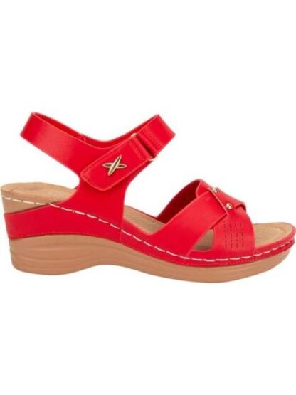 SANDALIA CONFORT ROJO SHOSH