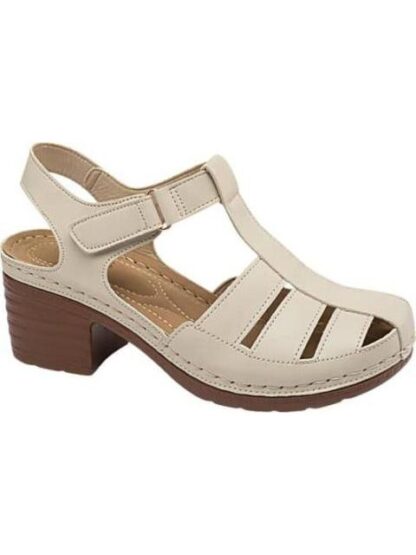 SANDALIA CONFORT BEIGE/HUESO SHOSH - Image 2