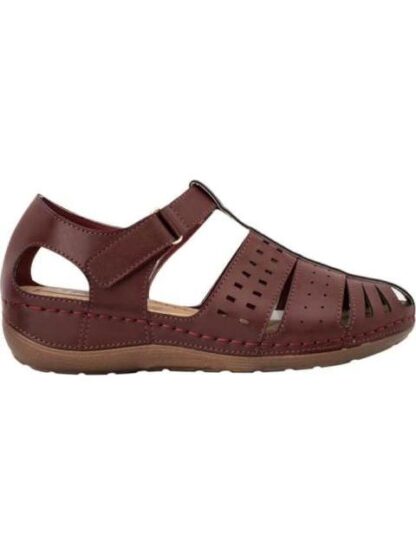 SANDALIA CONFORT VINO SHOSH