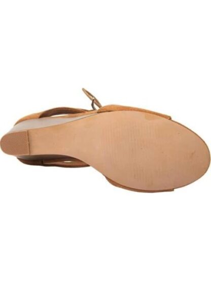 SANDALIA CUÑA CAMEL VI LINE - Image 3
