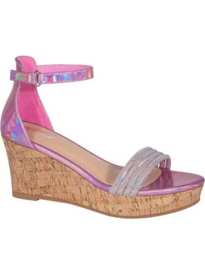 SANDALIA CUÑA ROSA VI LINE - Image 2