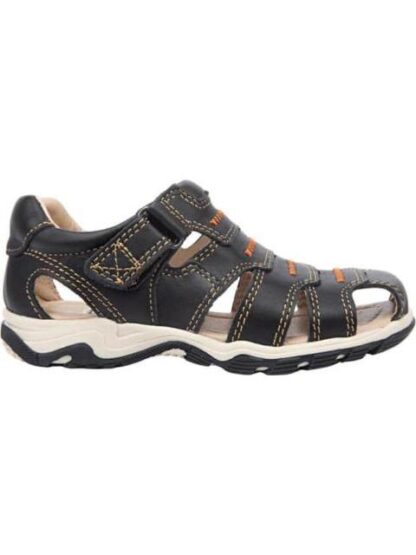 SANDALIA DE PIEL NEGRO SCHATZ KIDS