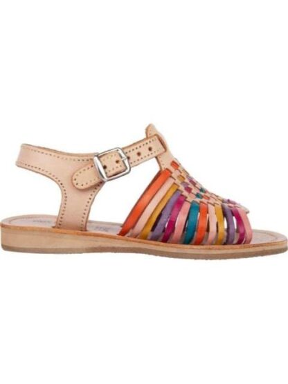 SANDALIA DE PIEL NUDE VIVIS SHOES KIDS