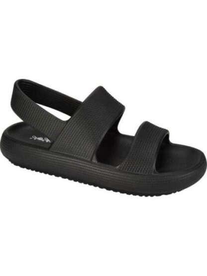 SANDALIA DE PLAYA NEGRO SHOSH