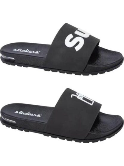 SANDALIA DE PLAYA NEGRO SLICKERS - Image 2
