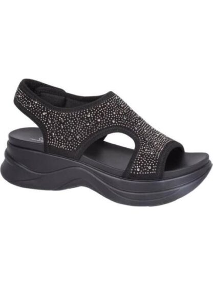SANDALIA DEPORTIVA CON BRILLOS NEGRO PROKENNEX - Image 2