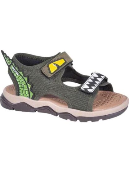 SANDALIA COCODRILO VERDE CAMUFLAJE YU YIN - Image 2