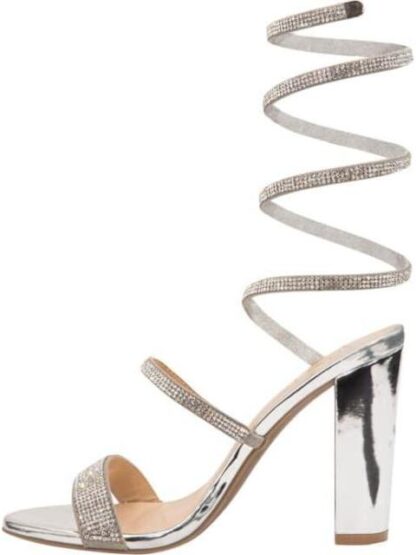 SANDALIA ESPIRAL PLATA THALIA SODI - Image 4