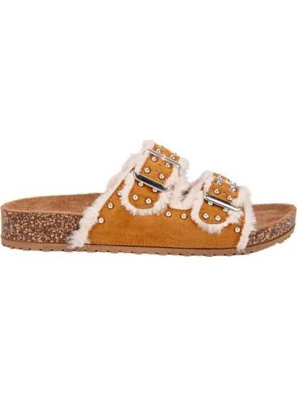 SANDALIA ESTOPEROLES CAMEL VI LINE FASHION