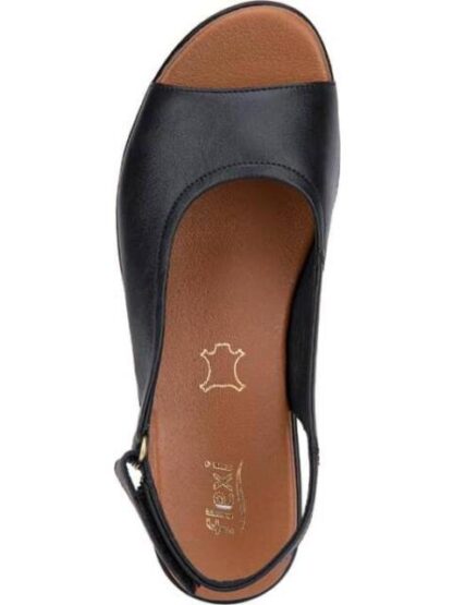 SANDALIA VELCRO NEGRO FLEXI - Image 3