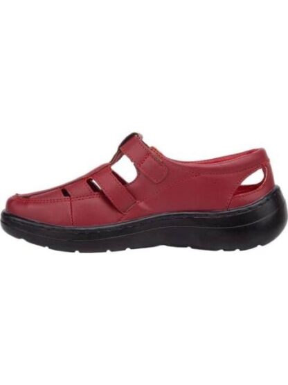 SANDALIA FORRO PIEL ROJO SHOSH CONFORT - Image 5