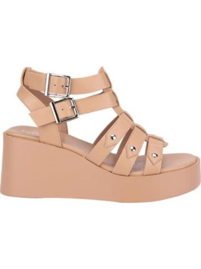 SANDALIA GLADIADORA CAMEL VI LINE FASHION