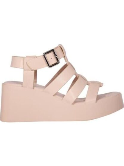 SANDALIA GLADIADORA NUDE VI LINE FASHION