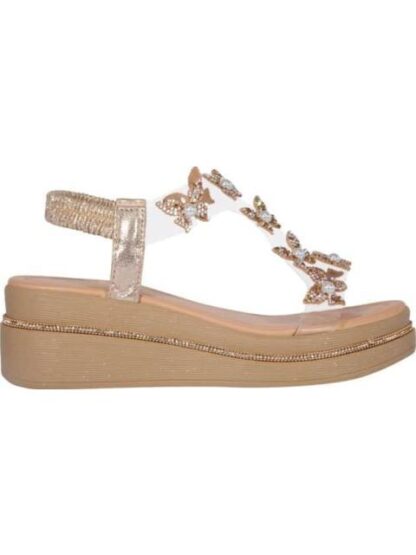 SANDALIA MARIPOSAS ORO VI LINE FASHION
