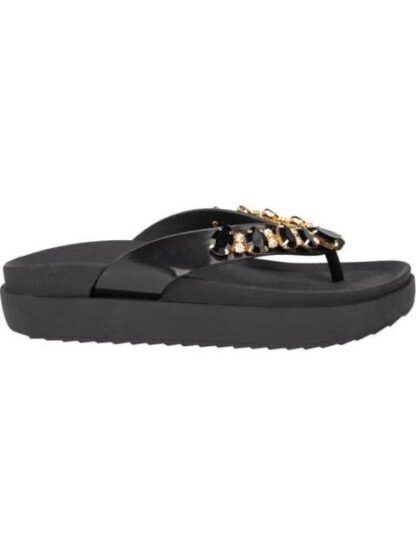 SANDALIA PEDRERIA NEGRO BANANA PRICE