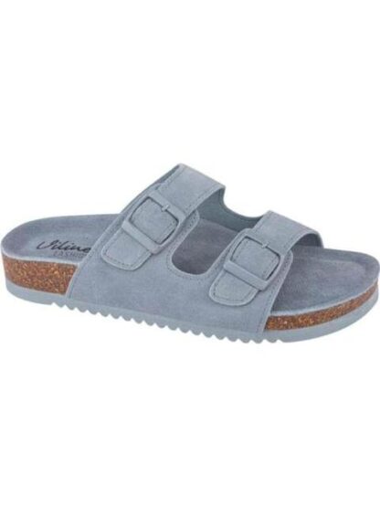 SANDALIA GAMUZA AZUL VI LINE - Image 2
