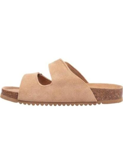 SANDALIA GAMUZA CAMEL VI LINE - Image 5