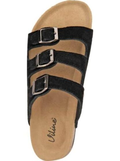 SANDALIA GAMUZA NEGRO VI LINE - Image 3