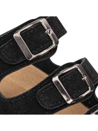 SANDALIA GAMUZA NEGRO VI LINE - Image 6