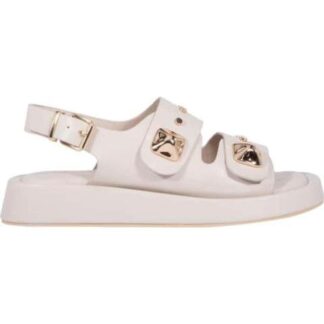 SANDALIA PLANA ACOJINADA BEIGE VI LINE FASHION