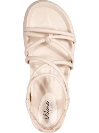 SANDALIA PLANA BEIGE/HUESO VI LINE FASHION - Image 3