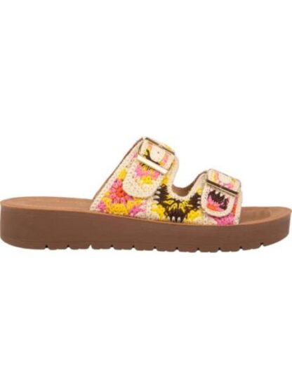 SANDALIA PLANA BEIGE VI LINE