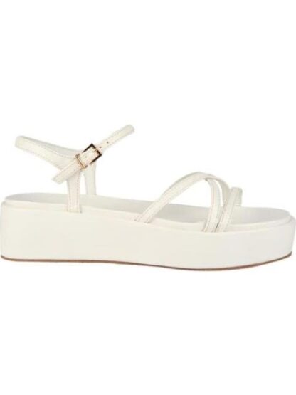 SANDALIA PLANA BLANCO VI LINE