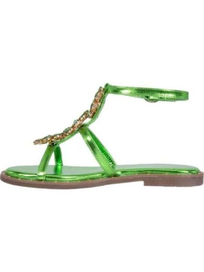 SANDALIA PLANA VERDE VI LINE FASHION - Image 4