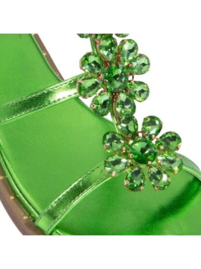 SANDALIA PLANA VERDE VI LINE FASHION - Image 5