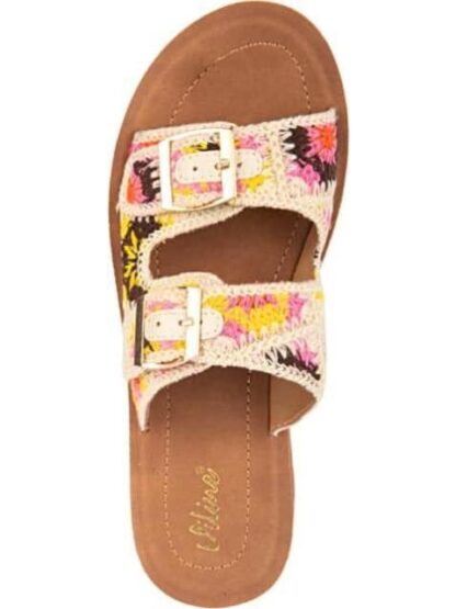 SANDALIA PLANA BEIGE VI LINE - Image 4