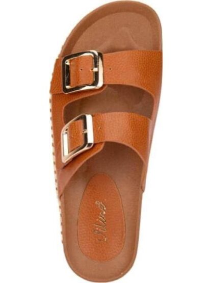SANDALIA YUTE COGNAC VI LINE - Image 4