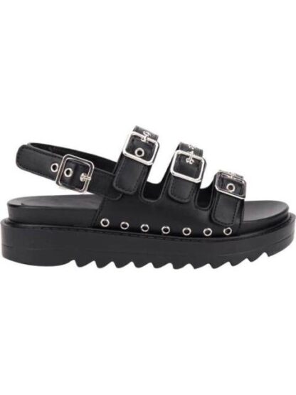 SANDALIA PLANA NEGRO BELINDA PEREGRIN