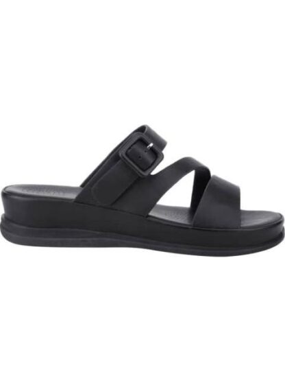SANDALIA PLANA NEGRO SHOSH