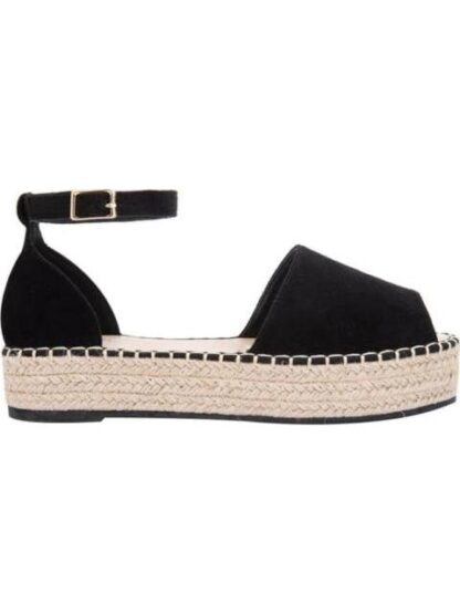 SANDALIA PLANA NEGRO VI LINE