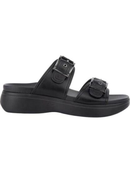 SANDALIA PLANA NEGRO VI LINE