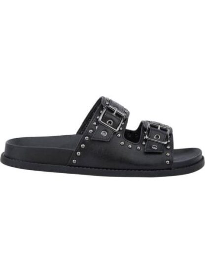 SANDALIA PLANA NEGRO VI LINE FASHION