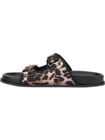 SANDALIA ANIMAL PRINT NEGRO VI LINE FASHION - Image 5