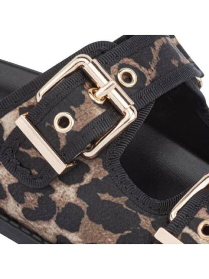 SANDALIA ANIMAL PRINT NEGRO VI LINE FASHION - Image 6