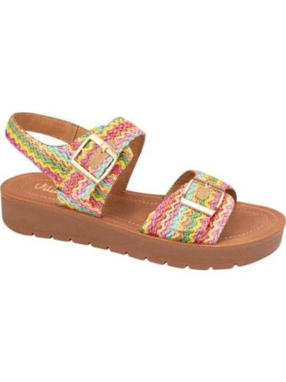 SANDALIA PLANA MULTICOLOR VI LINE - Image 2