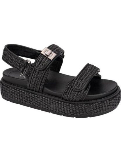 SANDALIA PLANA NEGRO VI LINE FASHION - Image 2