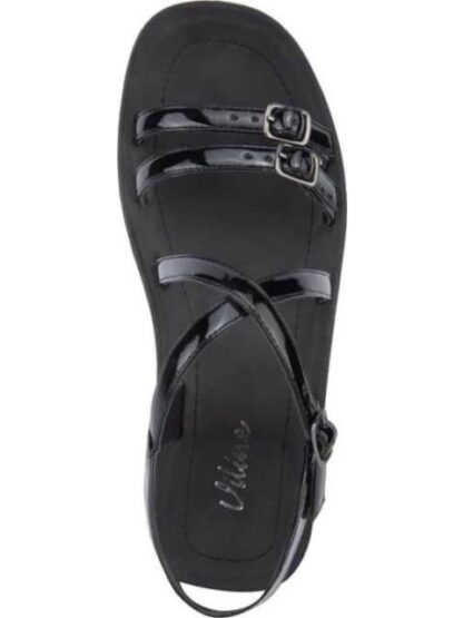 SANDALIA PLANA NEGRO VI LINE - Image 3