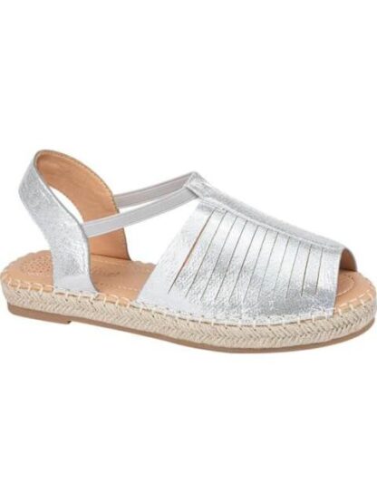 SANDALIA PLANA PLATA VI LINE - Image 2