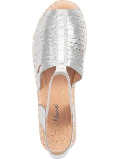 SANDALIA PLANA PLATA VI LINE - Image 3