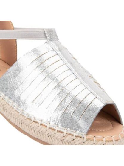 SANDALIA PLANA PLATA VI LINE - Image 6