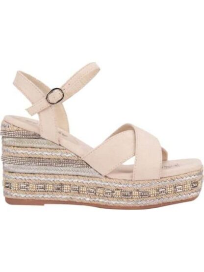 SANDALIA PLATAFORMA BEIGE BELINDA PEREGRIN