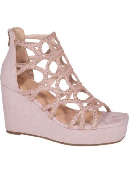 SANDALIA CON PLATAFORMA ROSA VI LINE FASHION - Image 2