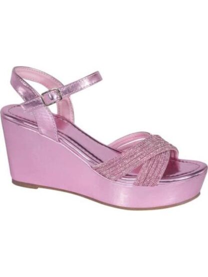 SANDALIA PLATAFORMA ROSA VI LINE FASHION - Image 2